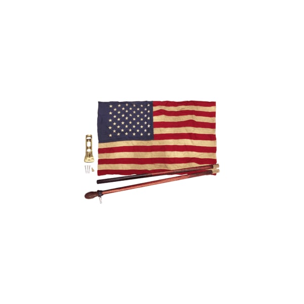 Global Flags Unlimited Heritage Series American 50 Star Flag Kit 209004